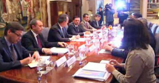 Visita de Pedro Marques a Madrid