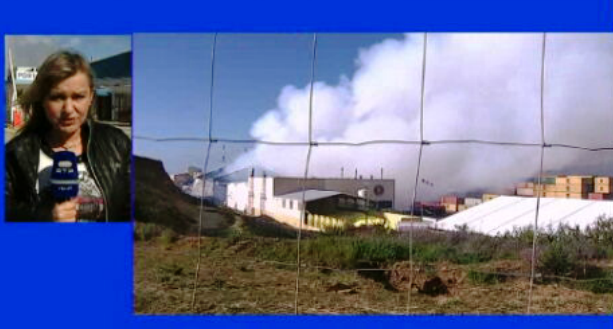 Incêndio em Setúbal