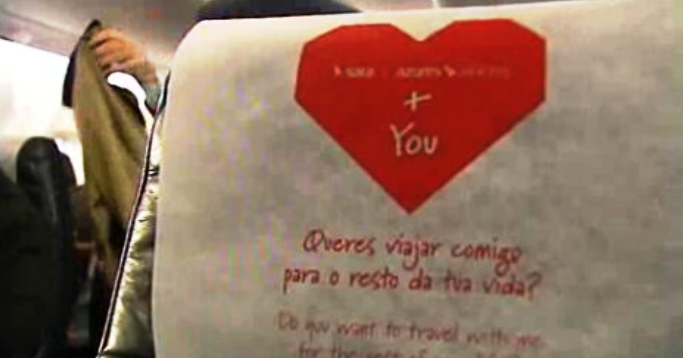 SATA celebra Dia de São Valentim