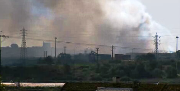 Incêndio em Setúbal