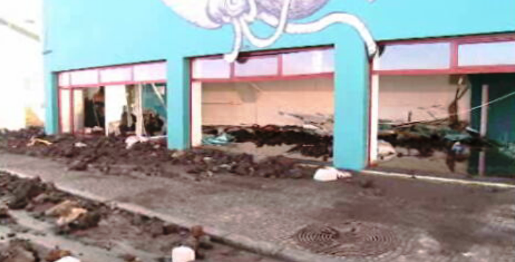 Temporal nos Açores