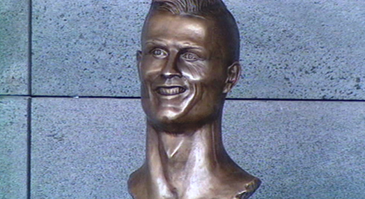 Novo busto de Cristiano Ronaldo