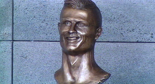 Novo busto de Cristiano Ronaldo