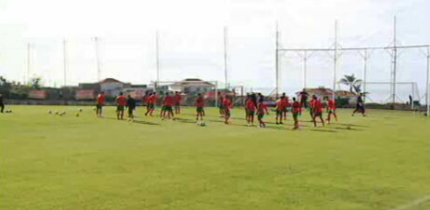 Futebol: treino do Marítimo