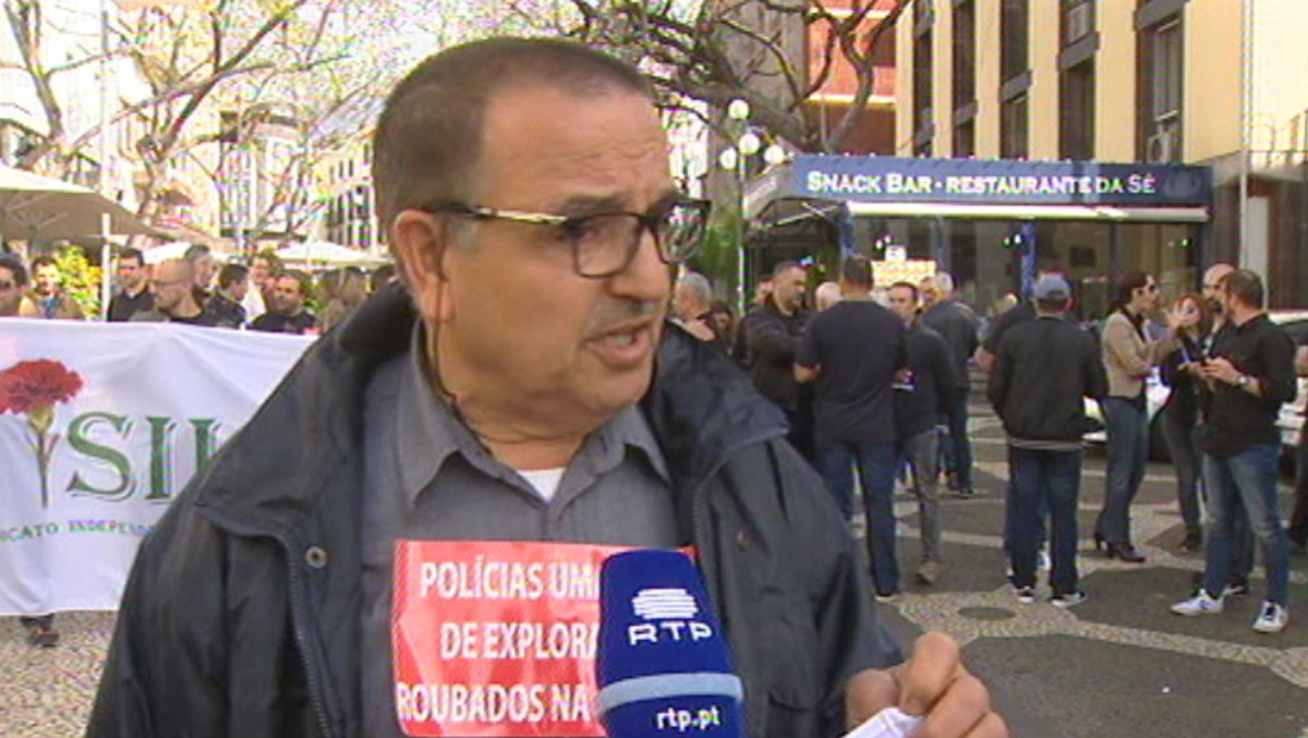 Manifestação da PSP