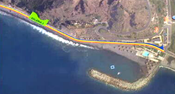 Reabertura da marginal da Ribeira Brava