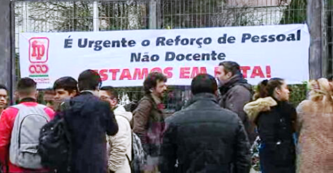 Greve dos funcionários não docentes