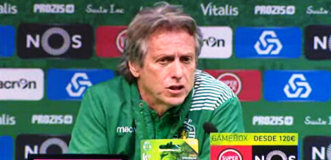Futebol: conferência de imprensa de Jorge Jesus