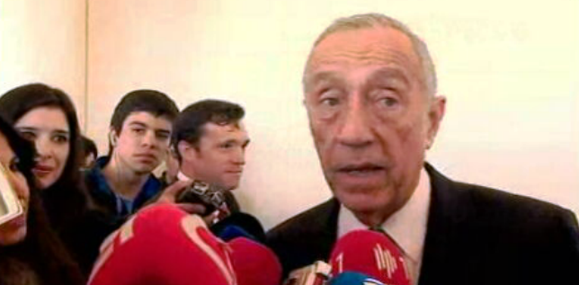 Declarações de Marcelo Rebelo de Sousa