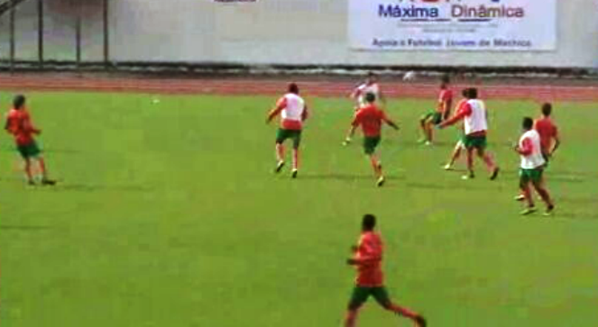 Futebol: treino do Marítimo