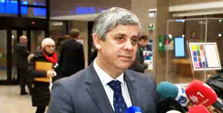 Mário Centeno em Bruxelas