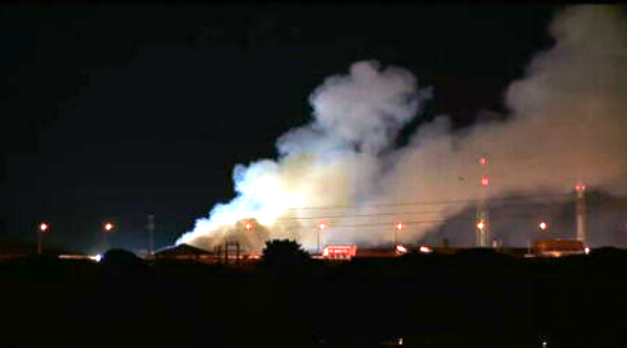 Nuvem tóxica em Setúbal