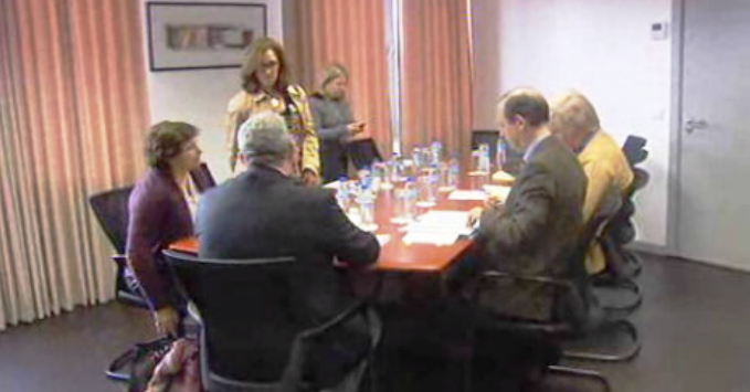 Reunião entre Pedro Ramos e o SIM