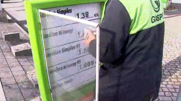 Subida dos combustiveis