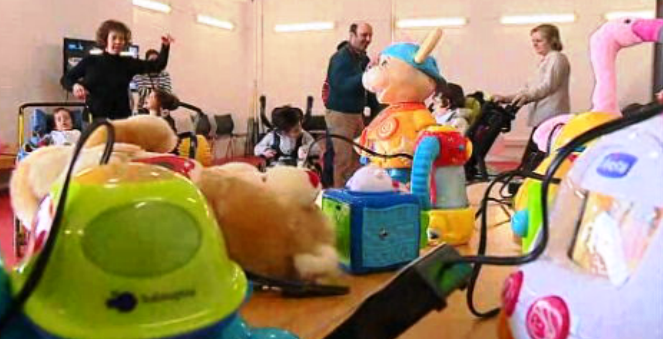 Brinquedos adaptados