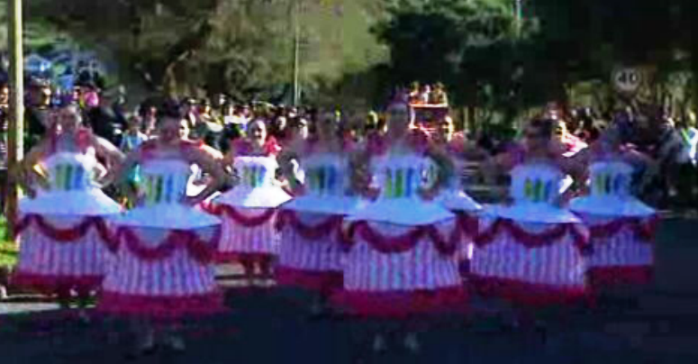 Desfile de Carnaval no Faial