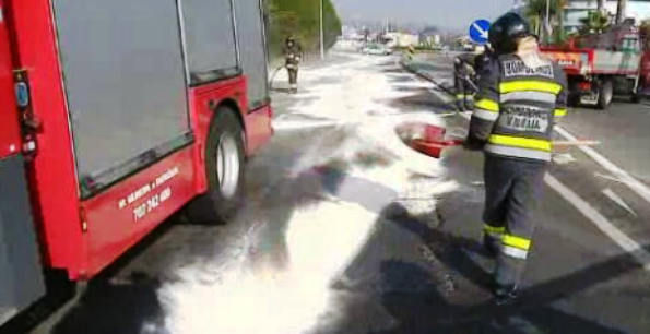 Derrame de ácido na EN1