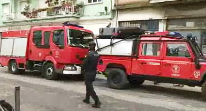 Deslizamento de terras em Lisboa