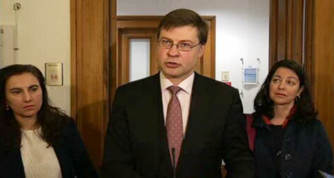 Valdis Dombrovskis na AR