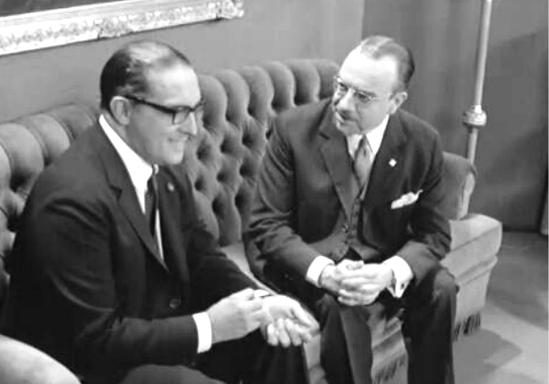 Carlos Lacerda grava declaração no estúdio da RTP