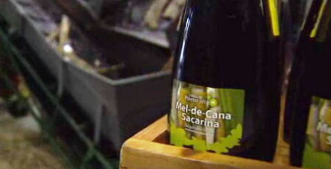 Escoamento do mel de cana