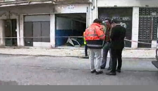 Deslizamento de terras em Lisboa