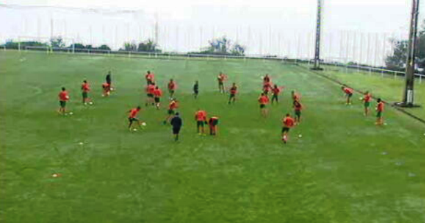 Futebol: treino do Marítimo