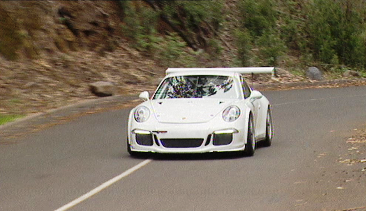 Automobilismo: testes da Porsche