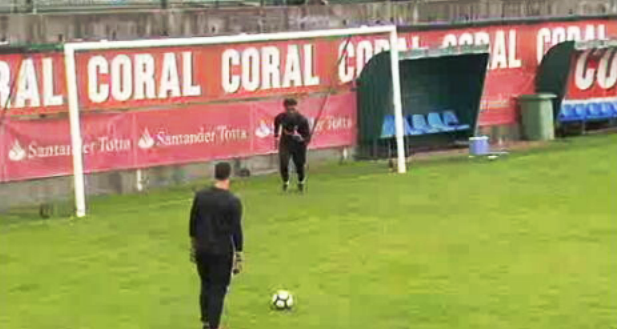 Futebol: treino do Marítimo