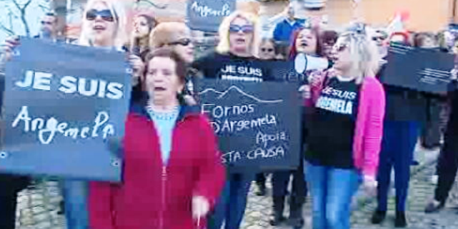 Manifestação contra exploração mineira