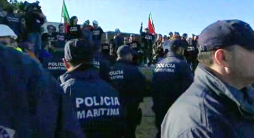 Protestos na Ria Formosa