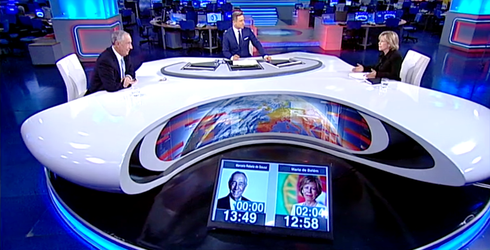 Presidenciais 2016: Debate entre Marcelo Rebelo de Sousa e Maria de Belém Roseira
