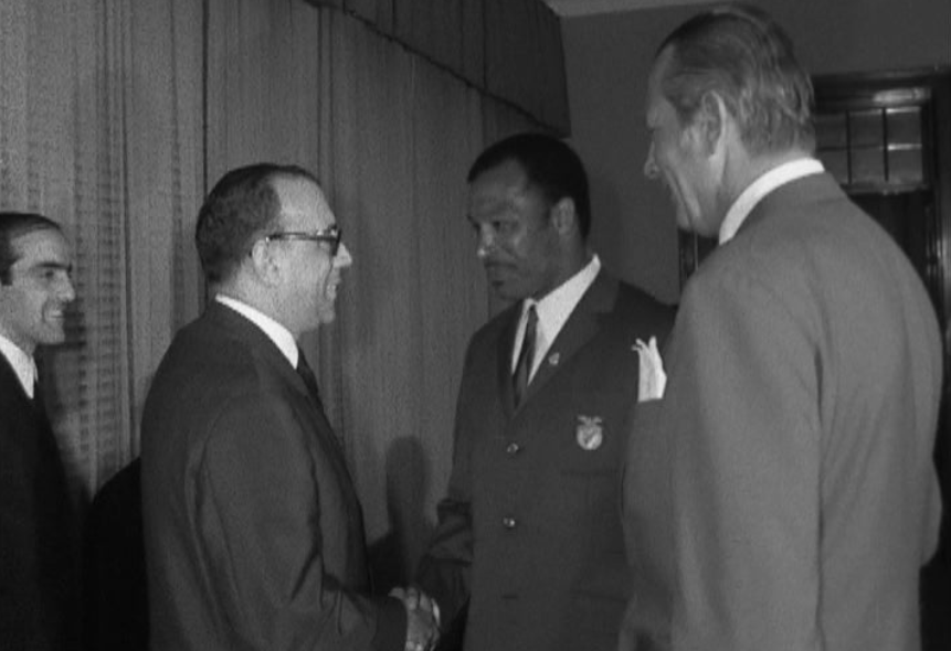 Baltazar Rebelo de Sousa recebe jogadores de futebol