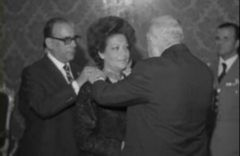 Condecoração de Maria Teresa Cárcomo Lobo