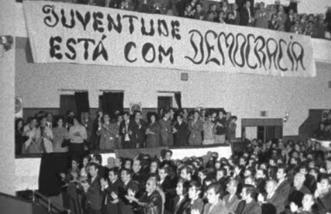 Sessão da Comissão Democrática Eleitoral em Guimarães