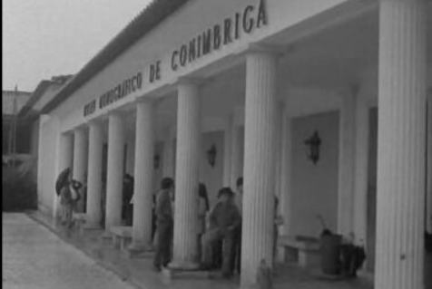 Visita de Augusto de Ataíde a Coimbra