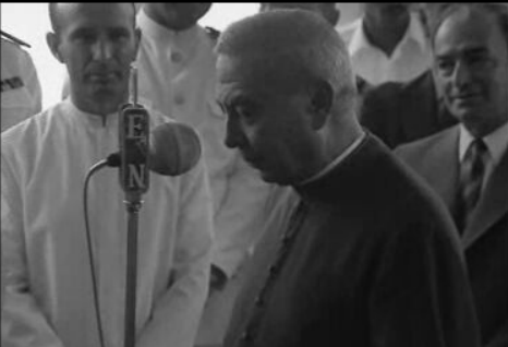 Chegada de Dom Manuel Nunes Gabriel