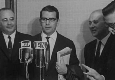 Partida de Carlos Jarbas Passarinho para o Brasil