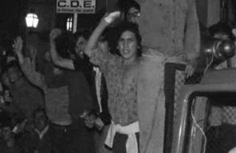 Manifestação pelo fim da guerra colonial