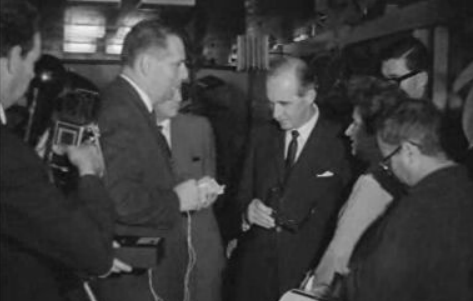 Hilgard Muller no Aeroporto de Lisboa