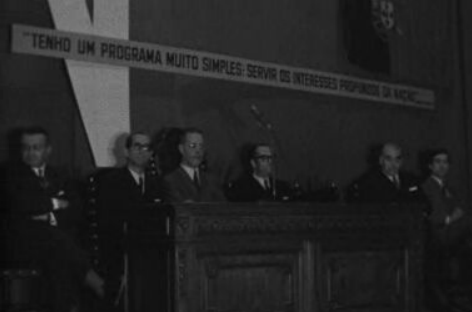 Sessão da União Nacional na Póvoa de Varzim