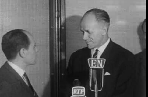 Chegada a Lisboa de Olavi J. Mattila