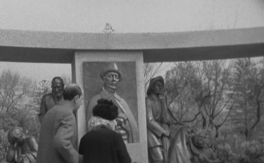 Inauguração do monumento a Raul Brandão