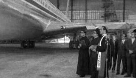Bênção do avião Boeing 707