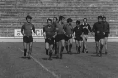 Futebol: treino da Académica de Coimbra