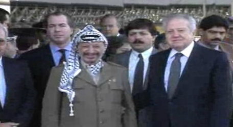 Yasser Arafat em Lisboa