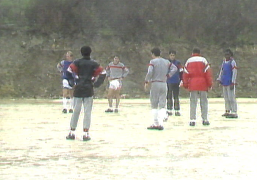 Futebol: Treino do Benfica