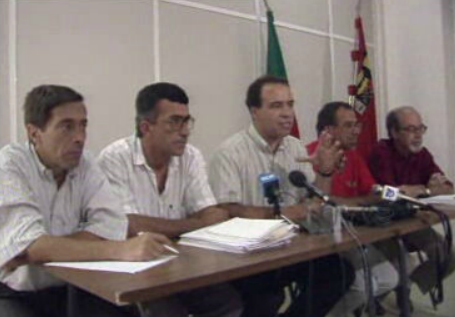 Conferência de imprensa de Carvalho da Silva