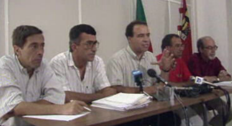 Conferência de imprensa de Carvalho da Silva