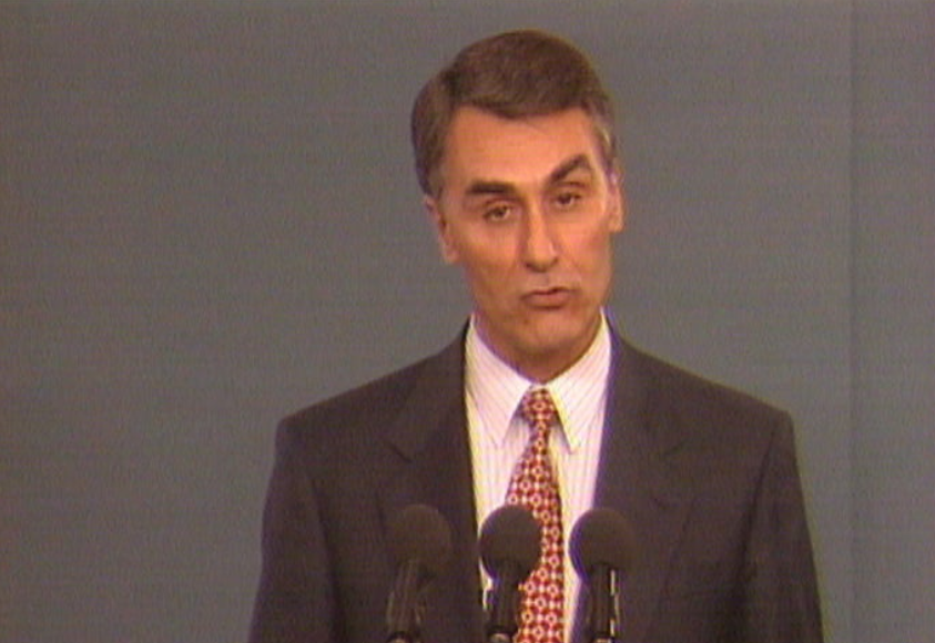 Conferência de imprensa de Cavaco Silva